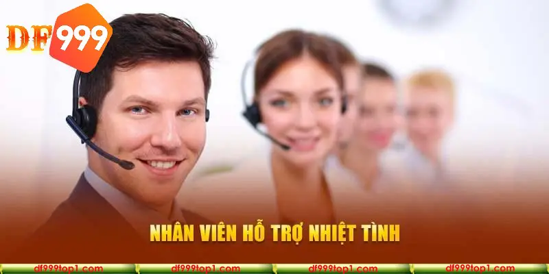 Liên hệ với nhân viên hỗ trợ khi gặp sự cố trong quá trình đăng ký DF999